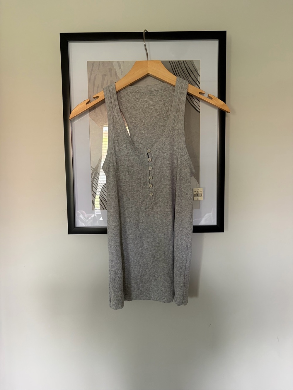 Aerie Gray Tank Top – Sleeveless Basic
